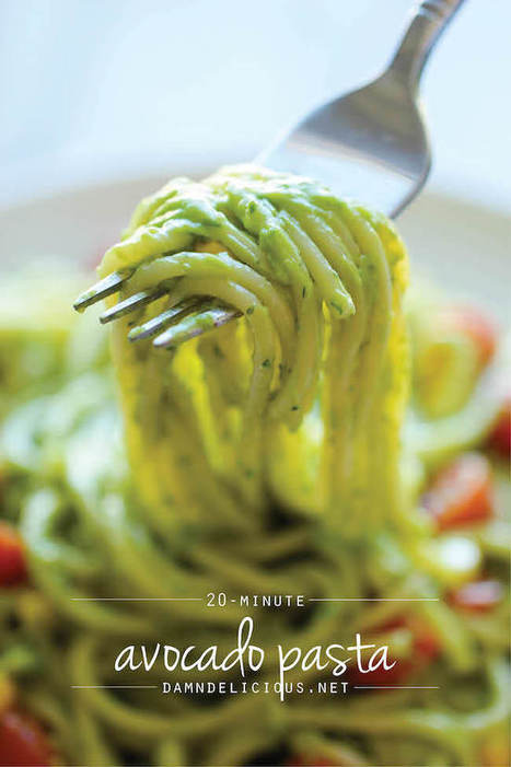 Avocado Pasta - Damn Delicious | La Cucina Italiana - De Italiaanse Keuken - The Italian Kitchen | Scoop.it
