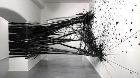 Monika Grzymala:  “Drawing of a Room” | Art Installations, Sculpture, Contemporary Art | Scoop.it