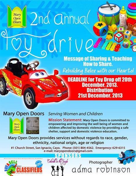 Mary Open Doors Toy Drive | Cayo Scoop!  The Ecology of Cayo Culture | Scoop.it