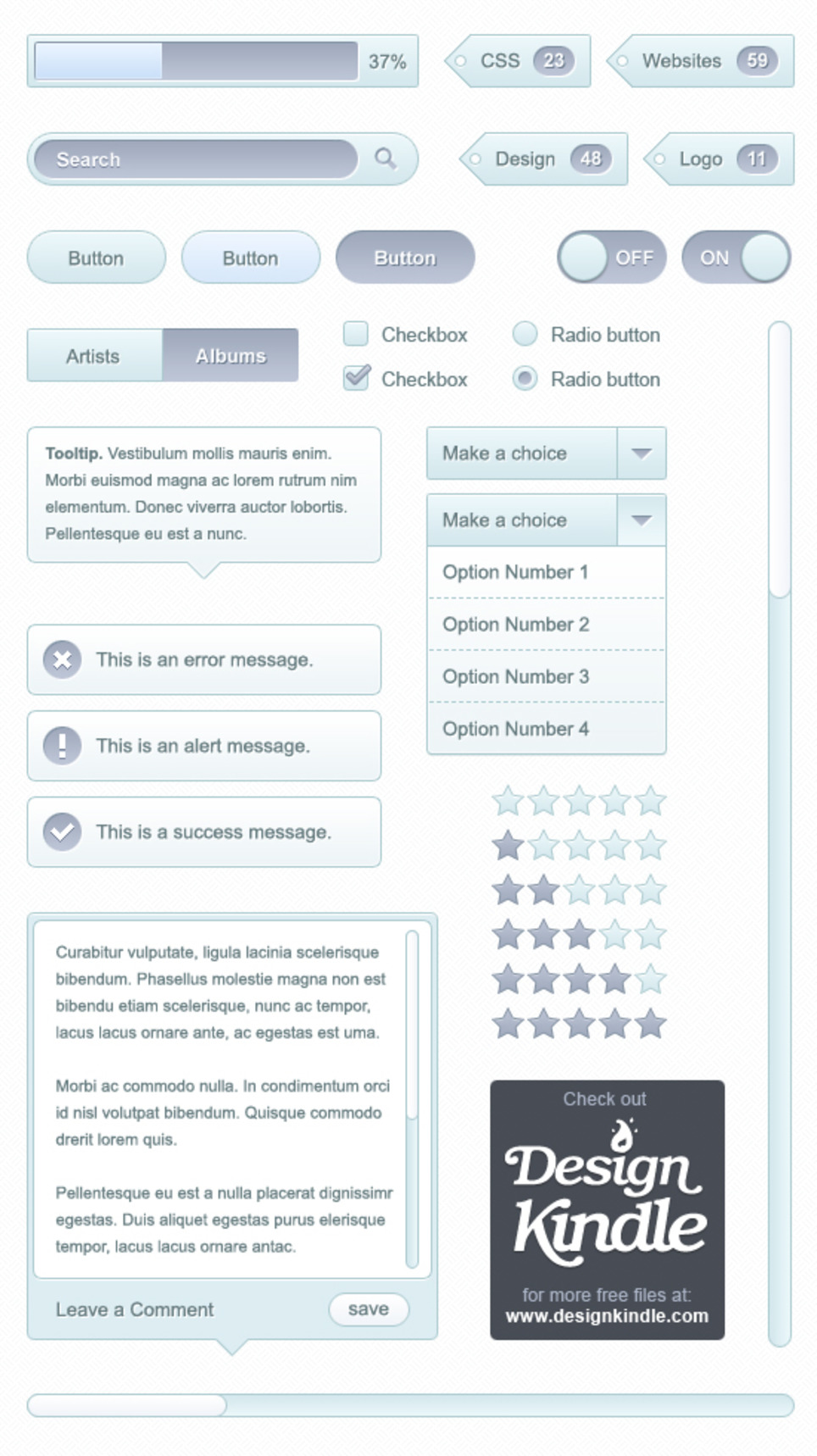Soft UI Kit: Free PSD for Mocking Up Web Designs | WebsiteDesign | Scoop.it