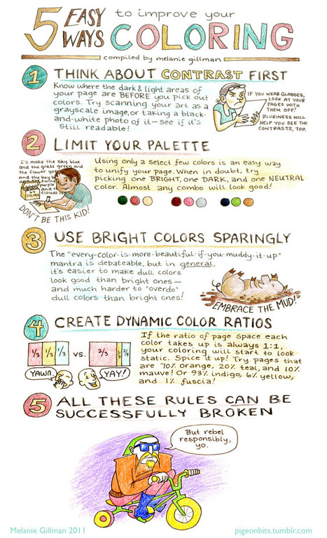 5 Easy Ways to Improve Your Coloring | Drawing References and Resources | Scoop.it