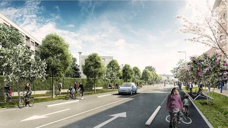 Arbres remplac&eacute;s, piste cyclable cr&eacute;&eacute;e&hellip; cette ville de l'Essonne r&eacute;am&eacute;nage compl&egrave;tement l&rsquo;un de ses axes majeur | Regards crois&eacute;s sur la transition &eacute;cologique | Scoop.it