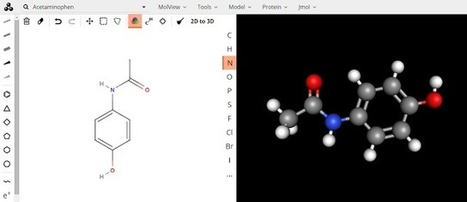 MolView - free 3D visualization of molecules and compounds | Didactics and Technology in Education | Scoop.it