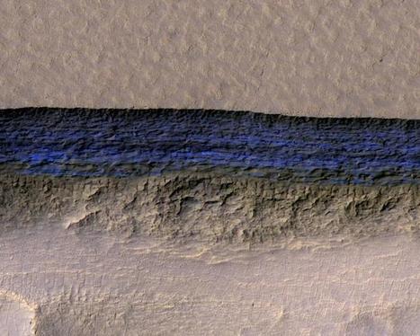 Martian ice deposits could sustain human outposts in the future | #Space #Mars #Water #NASA | 21st Century Innovative Technologies and Developments as also discoveries, curiosity ( insolite)... | Scoop.it