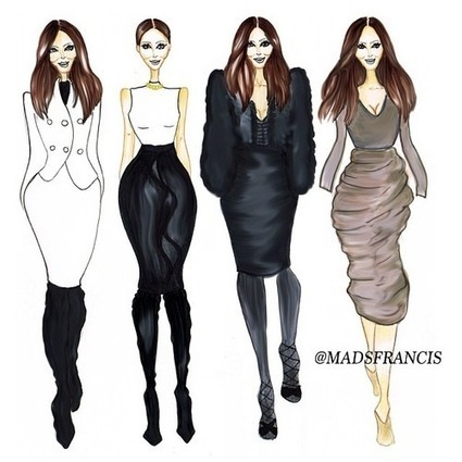 Amazing Fashion Illustrations! | Fashion | Scoop.it
