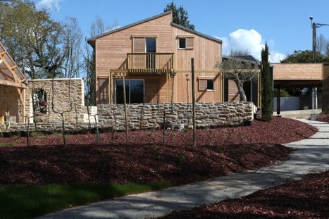 Patrice Bideau | A bioclimatic house in Auray, Brittany | Architecture, maisons bois & bioclimatiques | Scoop.it