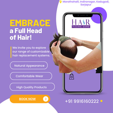 Human Hair Patch Solutions Tailored to You! | hair fixing in bangalore | Scoop.it