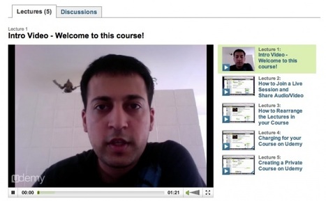 Udemy: Democratizing Online Learning With Video | Online Video Publishing | Scoop.it