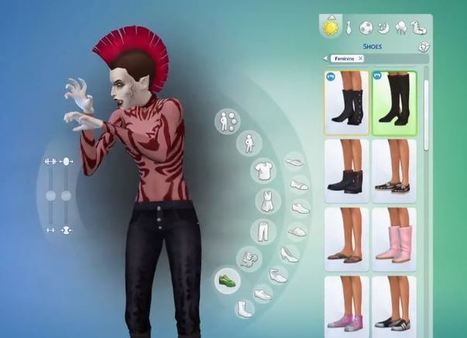 The Sims 4 Vampires: Some of the new CAS Items << Sims Community | Les Sims | Scoop.it