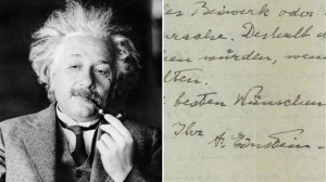 La carta “Yo no creo en Dios” de Einstein fue vendida en cifra récord ... | Religiones. Una visión crítica | Scoop.it