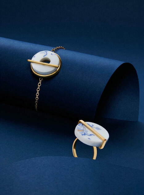 Le Ritz Paris sort une collection de bijoux upcyclés issue de sa vaisselle en porcelaine | Eco-conception | Scoop.it