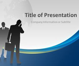 Corporate Executive PowerPoint Template | Free Business PowerPoint Templates | Scoop.it