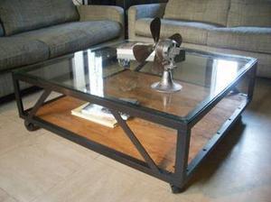Créer une table de salon industielle #idée #DIY #récup #métal | Best of coin des bricoleurs | Scoop.it