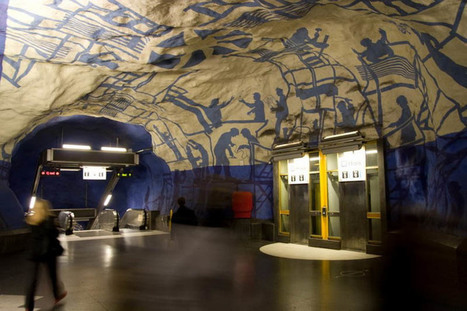 110 Kilometer Art Exhibition At Stockholm Metro | Design, Science and Technology | Scoop.it