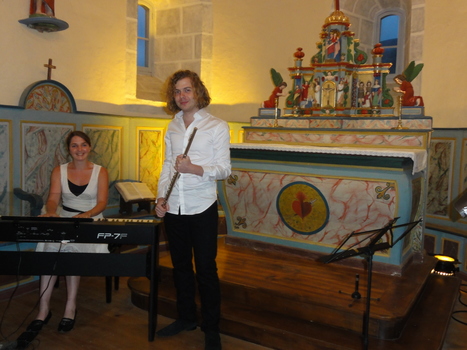 Beau concert de flûte et piano en l'église d'Ens | Vallées d'Aure & Louron - Pyrénées | Scoop.it