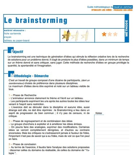 Guide méthodologique du travail en commun | 21st Century Learning and Teaching | Scoop.it