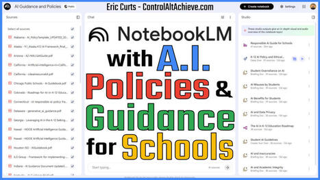 Control Alt Achieve: Public NotebookLM with AI Policies, Guidelines and Frameworks | Education 2.0 & 3.0 | Scoop.it