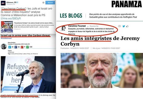Fourest et la presse isra&eacute;lienne : m&ecirc;me combat contre le pro-palestinien Jeremy Corbyn | ACTUALIT&Eacute; | Scoop.it