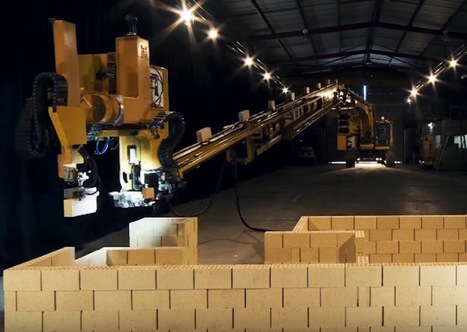 El robot albañil que coloca mil ladrillos por hora | tecno4 | Scoop.it