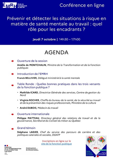 «Santé Mentale», Prévenir et détecter les situations à risque en matière de santé mentale au travail : quel rôle pour les encadrants ? | Veille juridique du CDG13 | Scoop.it