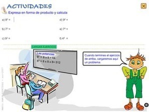 Potencias: recursos para Primaria y Secundaria - Educación 3.0 | Las TIC y la Educación | Scoop.it