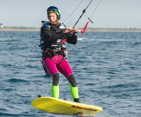 L'exploit de Doris Wetzel de Montpellier, elle traverse la Méditerranée en kitesurf en 8 jours - Atoutnautic | Loisirs Nautiques dans l'Hérault | Scoop.it