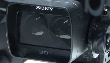 Sony’s Twin-Lens 3D Shoulder Mount Camera | Web 3D | Scoop.it