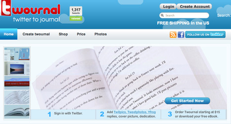 Twournal - Make a Book of your Tweets - Twitter Journal | information analyst | Scoop.it