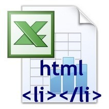 Cómo usar Excel para generar fácil y rápidamente contenidos para webs | TIC & Educación | Scoop.it