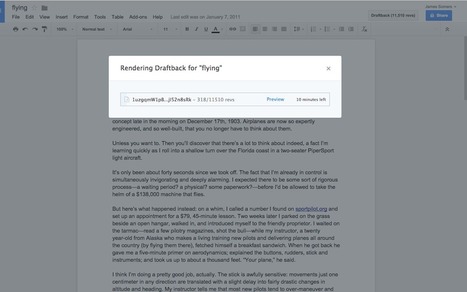 Get Draftback to Play Back Google Docs | Time to Learn | Scoop.it