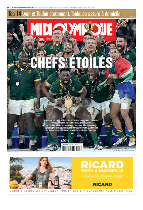 « Midi Olympique » tire profit de la Coupe du monde de rugby | DocPresseESJ | Scoop.it