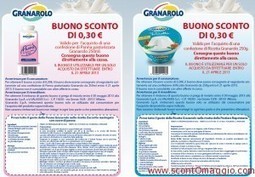 Buoni sconto Granarolo: stampa il coupon su Panna e Ricotta | scontOmaggio | Coupon e buoni sconto per la spesa alimentare | Scoop.it