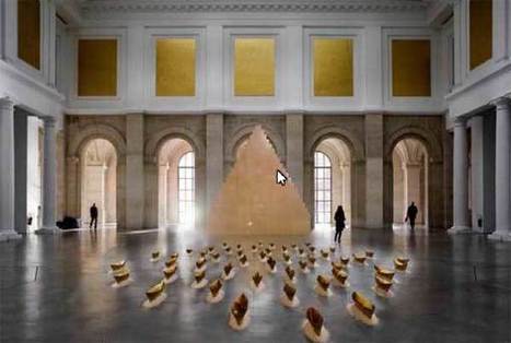 Wolfgang Laib: Passageway Inside-Downside | Art Installations, Sculpture, Contemporary Art | Scoop.it