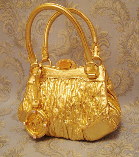 Valentino Orlandi "Gold" Bag from Le Marche | Good Things From Italy - Le Cose Buone d'Italia | Scoop.it