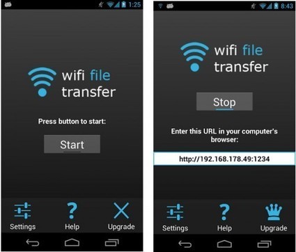 Envoyer des fichiers Android vers Windows en Wifi : WiFi File Transfer | De bric et de broc | Scoop.it