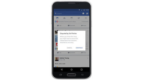 Facebook Mounts Effort to Limit Tide of Fake News | Communications Major | Scoop.it
