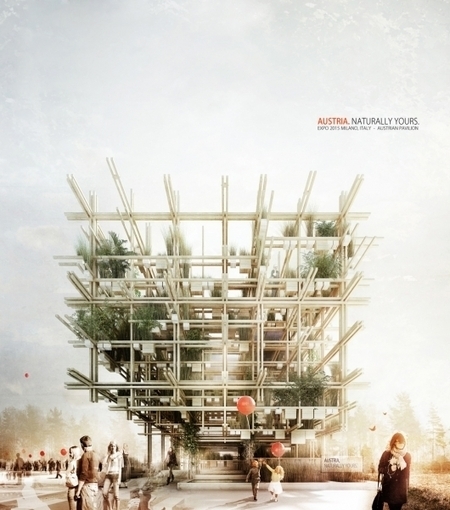 Edible Austrian Pavilion for 2015 Milan Expo by penda & Alex Daxböck | Sustainability Science | Scoop.it