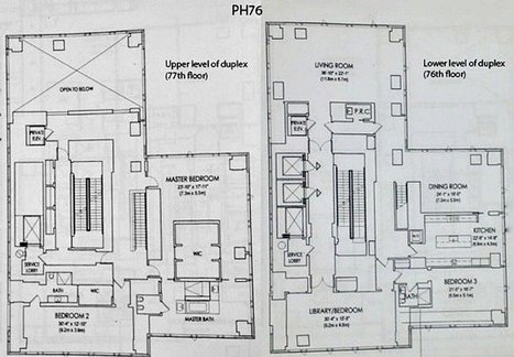 Revealed Penthouse Floorplans For Jean Nouvel