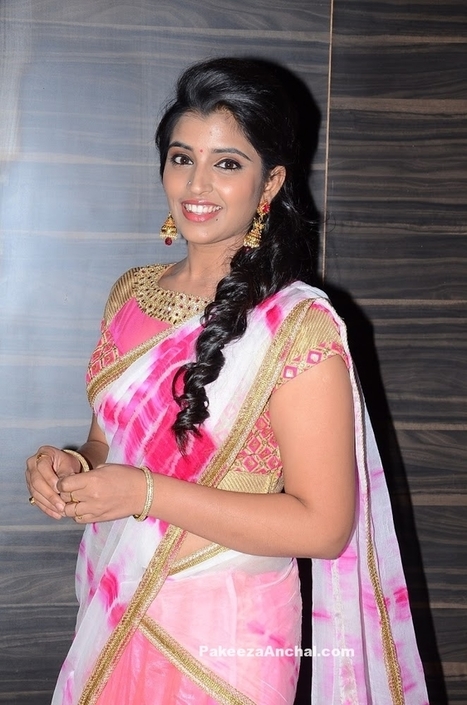 Anchor Symala in Pink Designer Half Saree and stylish Short Sleeve Blouse | Indian Fashion Updates | Scoop.it