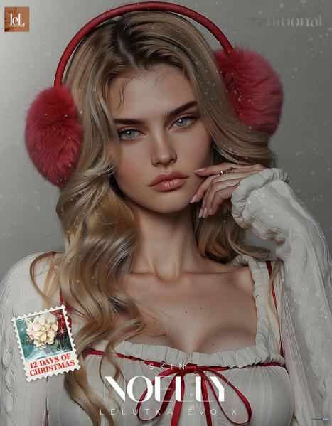 Noelly Skin December 2023 Group Gift by Traditional Face | Teleport Hub - Second Life Freebies | Second Life Freebies | Scoop.it