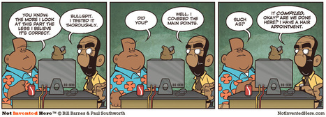 Tests | Not Invented Here | fun for geeks | Scoop.it