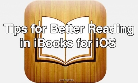 5 Simple Tricks for a Better Reading Experience with iBooks for iOS | iPads, MakerEd and More  in Education | Scoop.it