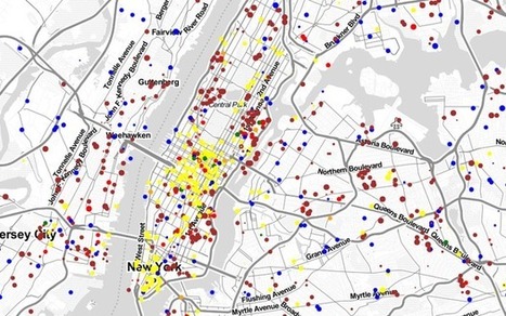 An Intriguingly Detailed Animation of How People Move Around a City | Human Interest | Scoop.it