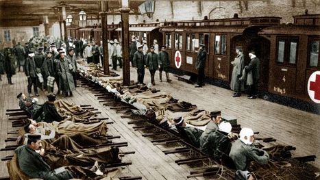 L'évacuation des blessés pendant la Grande Guerre | Autour du Centenaire 14-18 | Scoop.it