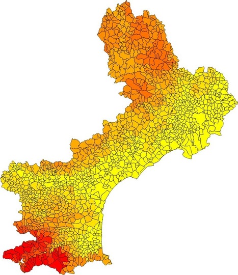GEOCOMM-LR-2013 : jeu de données libre des communes du Languedoc-Roussillon | Télédétection veille IST INRAE & AgroParisTech | Scoop.it