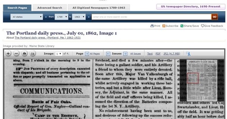 Teaching With Historical Newspapers - An LOC Webinar Recording via @rmbyrne | eflclassroom | Scoop.it