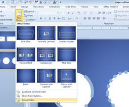 Reusing Slides in PowerPoint 2010 | PowerPoint and Presentations | Scoop.it