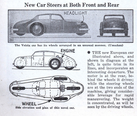 1936 FOUR WHEEL STEERING CAR ~ Grease n Gasoline | Cars | Motorcycles | Gadgets | Scoop.it