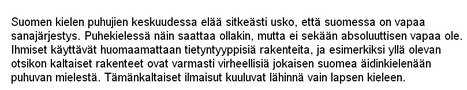 Suomessa vapaa sanajärjestys onko? - Kookas News | 1Uutiset - Lukemisen tähden | Scoop.it