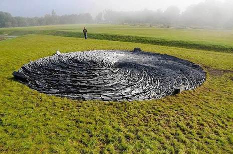 Chris Drury: Rhine Mosel Slate Whirlpool | Art Installations, Sculpture, Contemporary Art | Scoop.it